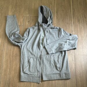 Men’s Lululemon size L Gray Zip-Up Hoodie